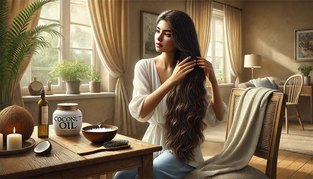 Why coconut oil is the ultimate secret to healthy, shiny hair