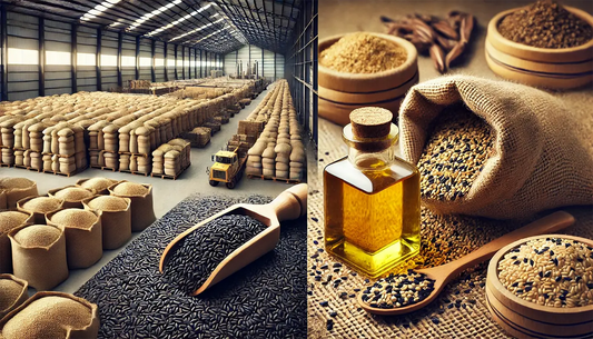 Explore the powerful plant-based nutrients in cold-pressed sesame oil