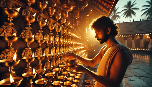 Why sesame oil is the preferred oil for lighting temple lamps: Spiritual significance and benefits