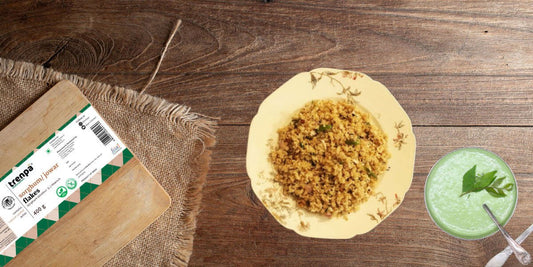 Sorghum/ Jowar Flakes Upma