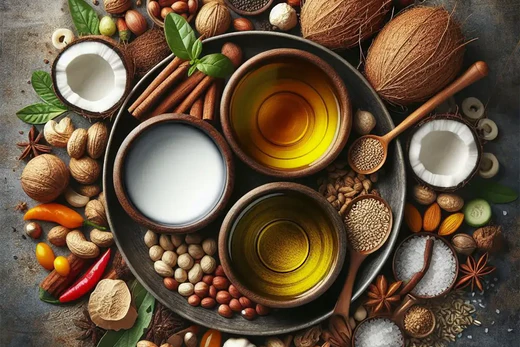 The essential cooking oils of southern india: coconut, sesame, and groundnut