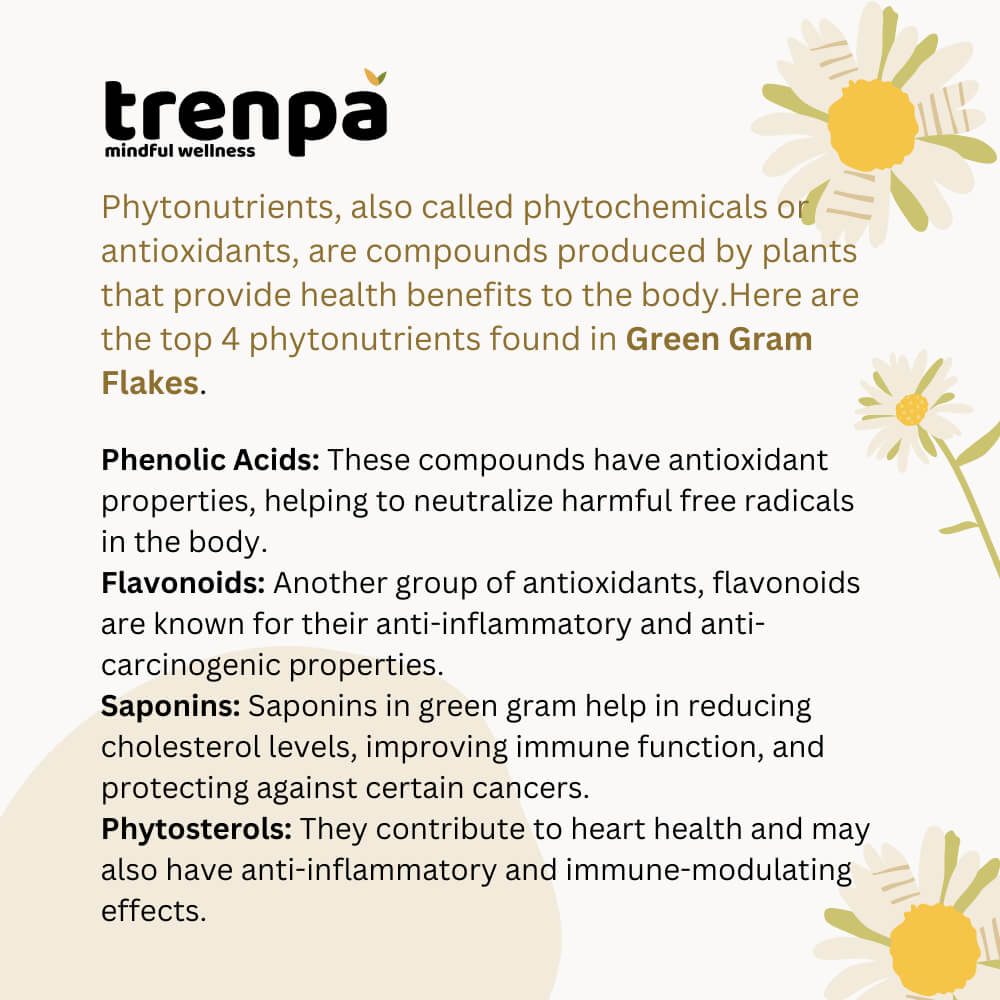 phytonutreints of green gram