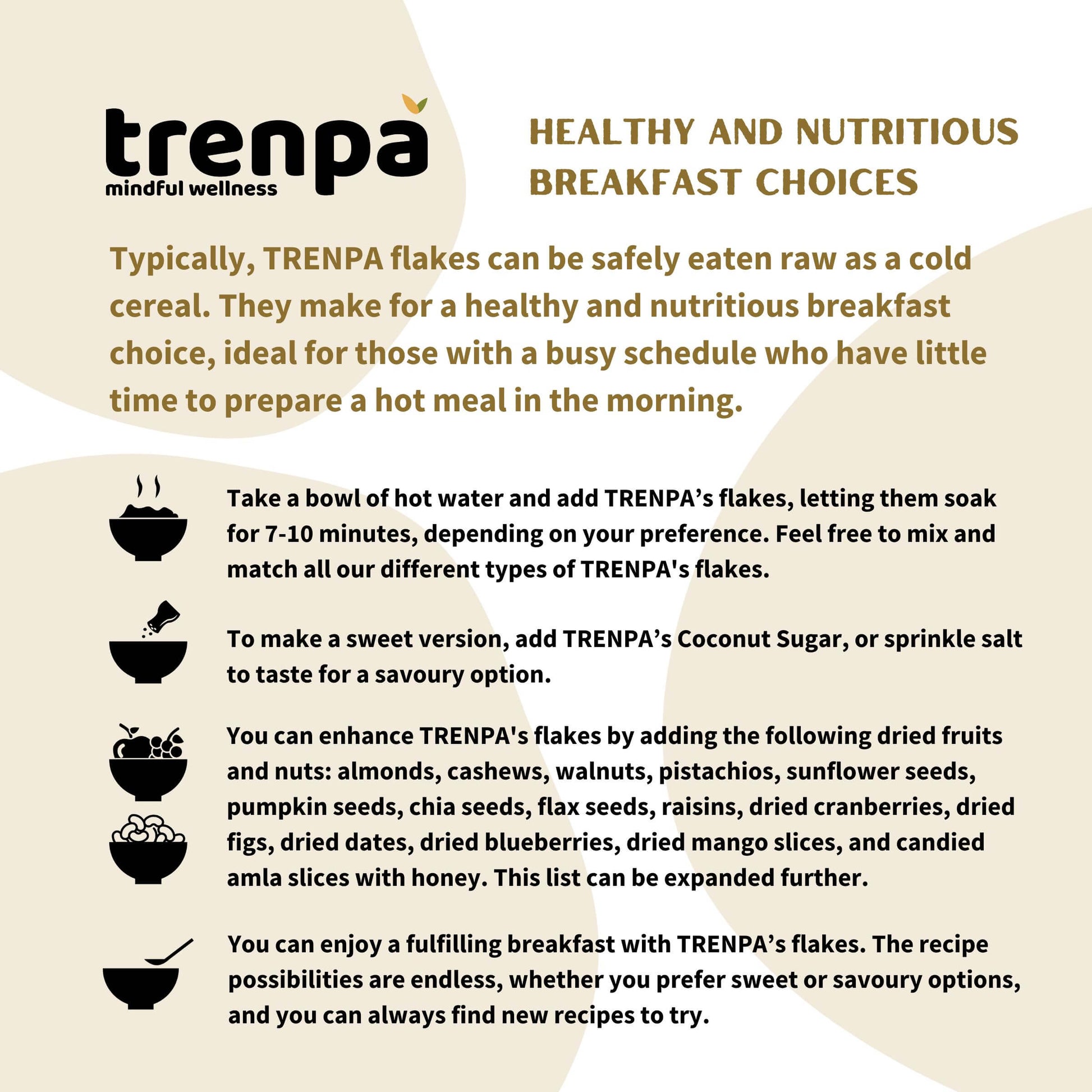 Healthy breakfast choices