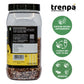 Container of Trenpa flakes with product details and branding on a white background