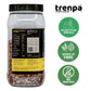 Trenpa product container with nutritional information and health benefits on a white background