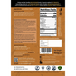 Back of Trenpa Little Millet Flakes (400g) pack featuring ingredients, nutrition facts, heart health claims, serving ideas, storage info, manufacturer details, barcode, FSSAI logo, certifications, and quality from nutritious grains.