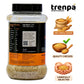 Container of trenpa whole grains with branding and product information on a white background