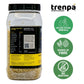 Trenpa jar with nutritional information and health benefits on a white background