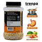 Jar of trenpa grain series with nutritional benefits highlighted on a white background
